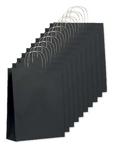 Pack mit 100 GiftRetail MO6174 - PAPER TONE L Papiertüte