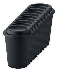 Pack mit 10 GiftRetail MO6582 - NOLA Doppelwandiger Becher PP 300 ml