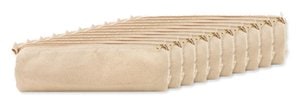 Pack mit 100 GiftRetail MO9834 - NATU POUCH Schlampermäppchen