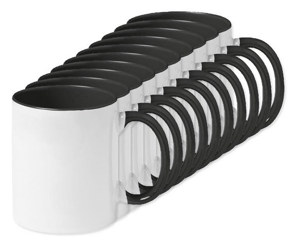 Pack mit 100 GiftRetail MO8422 - SUBLIMCOLY Kaffeebecher