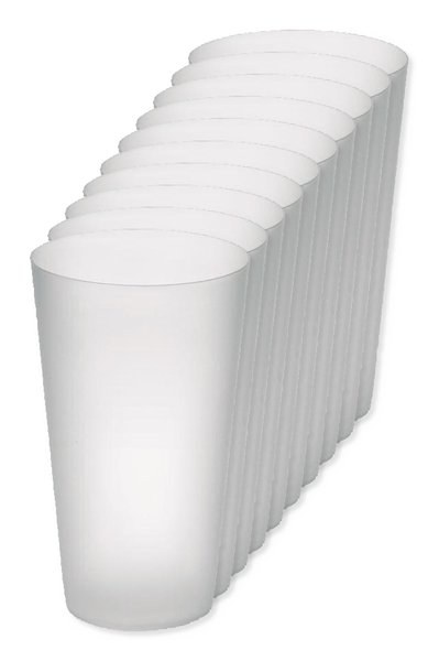Pack mit 100 GiftRetail MO9907 - FESTA LARGE Herbruikbare event beker 500ml