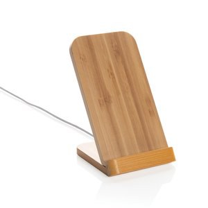 XD Collection P308.35 - Kabelloser 5-Watt-Ladeständer aus Bambus