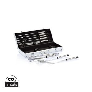 XD Collection P422.18 - 12 pcs barbecue set in aluminium box