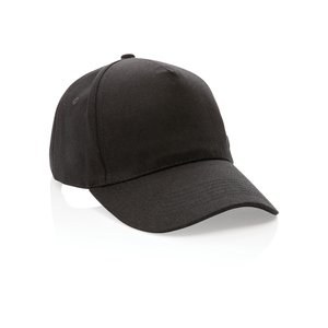 XD Collection P453.31 - Impact 5-Panel-Cap aus recycelter Baumwolle (280 g) mit AWARE™-Tracer