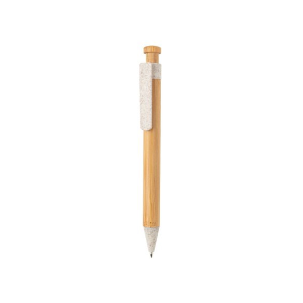XD Collection P610.54 - Bambus-Stift mit Weizenstroh-Clip
