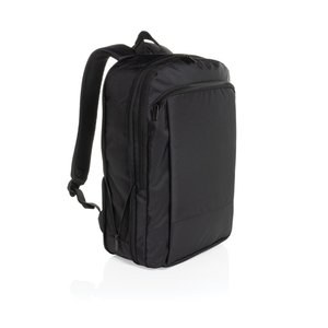 XD Collection P763.49 - Flexpack Aware™ Erweiterbarer, schlanker 15,6-Zoll-Laptoprucksack aus RPET