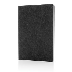 XD Collection P774.52 - Phrase GRS-zertifiziertes A5-Notizbuch aus recyceltem Filz