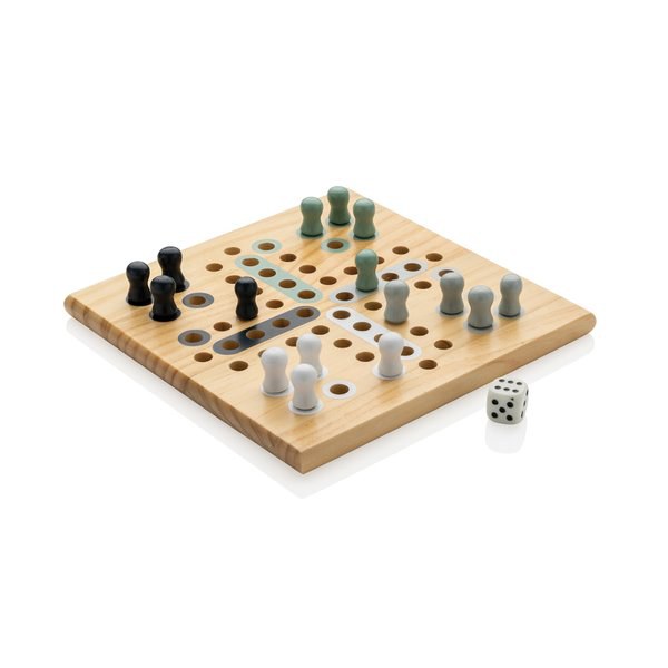 XD Collection P940.27 - Claire hölzernes Ludo-Spiel