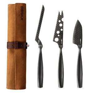 Boska RB3070 - BOSKA Cheese Knife Set Monaco+ Black
