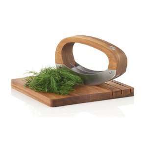 AdHoc RBGC0 - AdHoc RoccaVerde Chopping knife with chopping board
