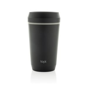 Topl RBTGP12 - Topl Recycled Plastic To Go Tumbler Patented 360 Lid 354ml