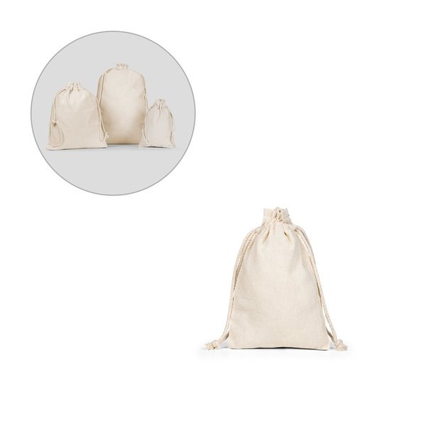 Kleiner Beutel, 100 % Baumwolle (120 g/m²) - Egotier 92585